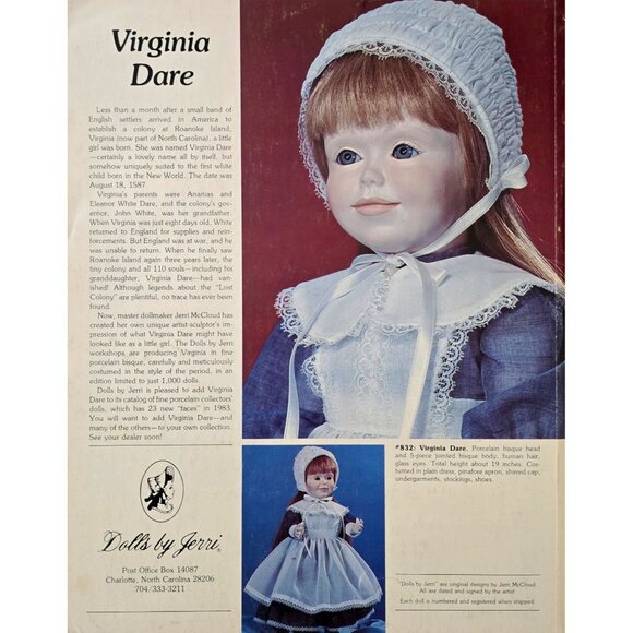 Doll Reader Magazine April 1983 Character Babies Dolls - Toy Fair - Picture 2 of 3